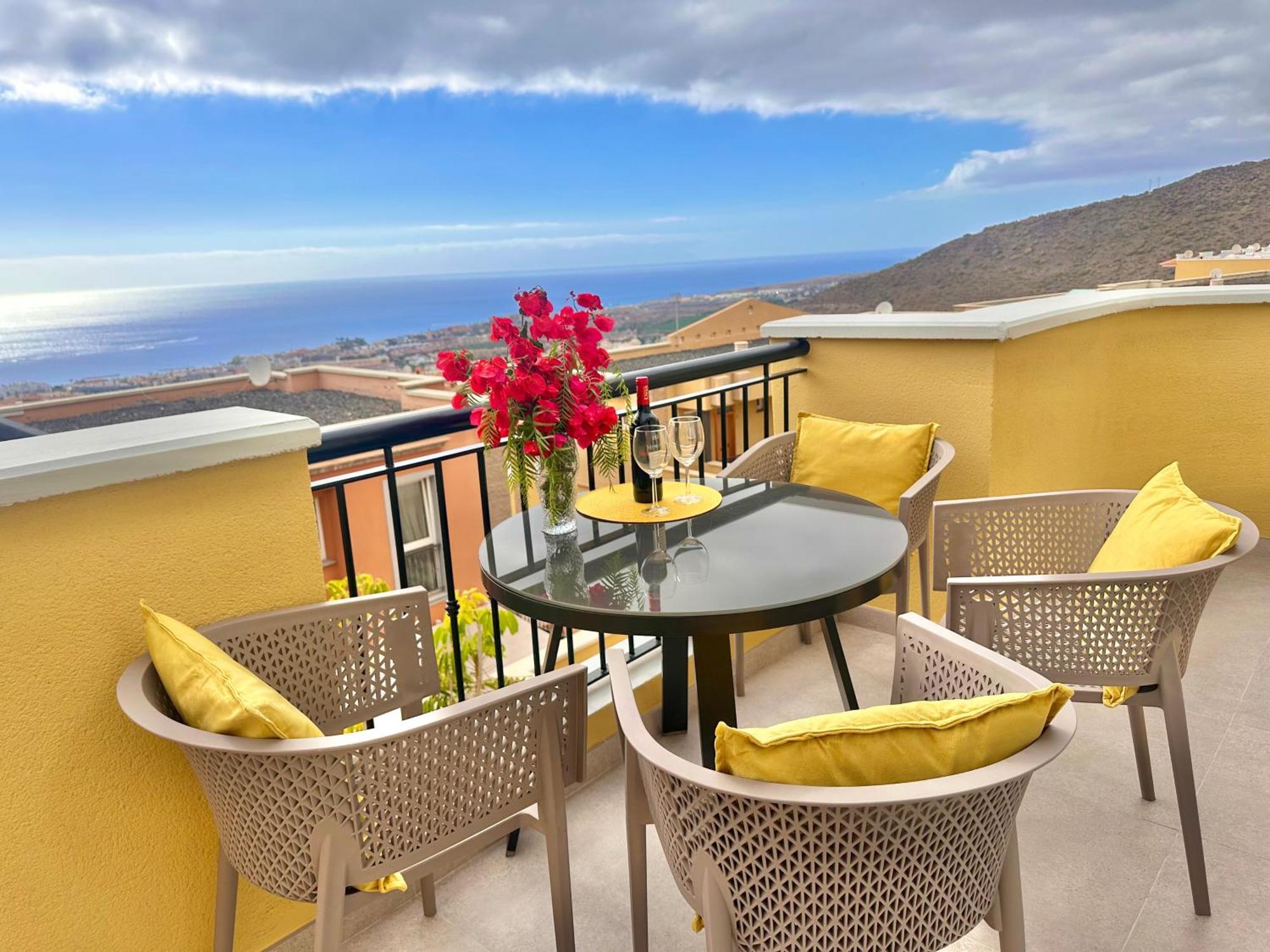 Sunshine Apartment With Sea Viev Costa Adeje  Exterior photo